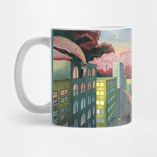 Age of Anteaters: Surreal Giant Anteater Art Mug